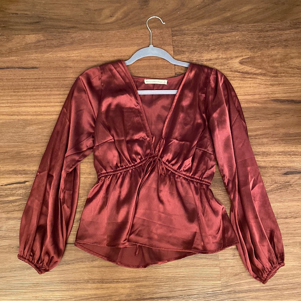 Abercrombie Satin Top
